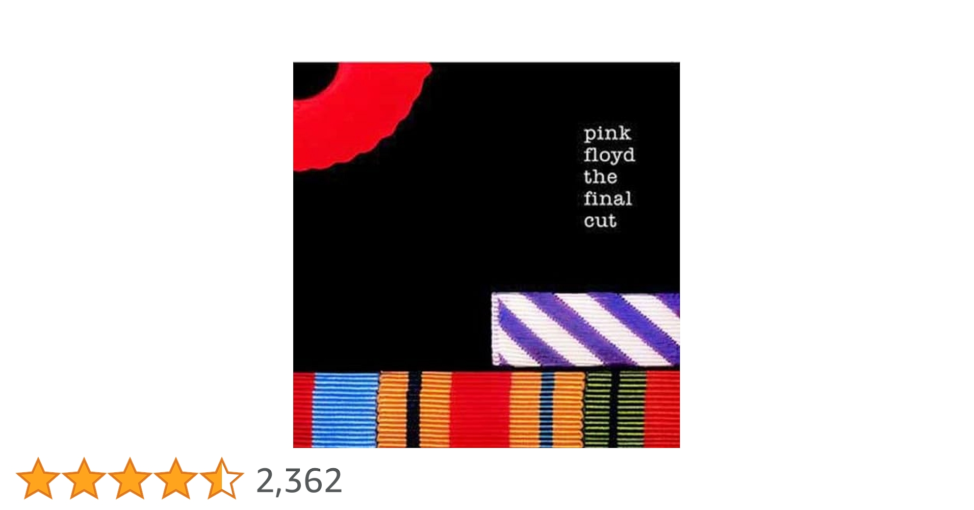Pink Floyd ピンクフロイド 35DP-53 旧規格 ファイナルカット Pink Floyd – The Final Cut – CD (Pre-Emphasis, Album, Stereo